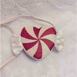 NWOT OMG Heart Shaped Handbag
